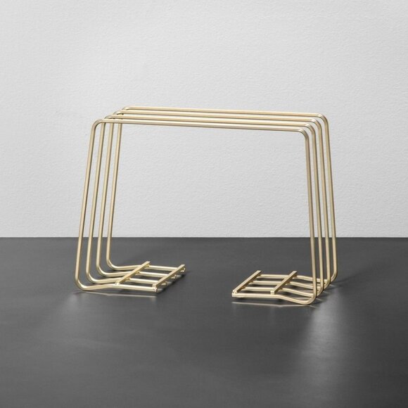 Metal File Holder Gold – Hearth & Hand Magnolia -  Target 2017 NWT - Picture 1 of 6